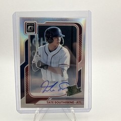 TATE SOUTHISENE 2026 PANINI DONRUSS BASEBALL OPTIC HOLO SILVER PRIZM RC AUTO 171
