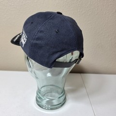 Vintage 90s Mark Martin #6 Valvoline Roush Racing Hat Leather Strapback Cap VTG