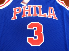MITCHELL & NESS NBA HWC PHILADELPHIA 76ERS ALLEN IVERSON SWINGMAN JERSEY 2XLB