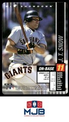 2002 MLB Showdown J.T. Snow #292