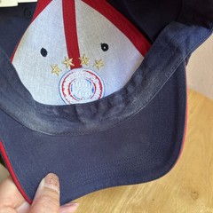 FC Bayern Munchen Vintage Soccer Hat Navy And Red Adjustable