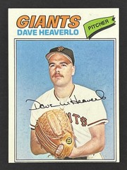 1977 Topps #97 Dave Heaverlo San Francisco Giants #97