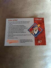 1993-95 Cardtoons Hideo Nomo Video Nomo #87