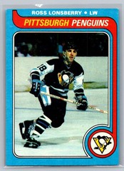 Ross Lonsberry 1979-80 Topps Pittsburgh Penguins 58