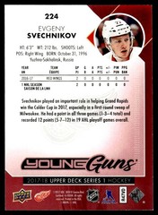 2017-18 Upper Deck UD Exclusives Evgeny Svechnikov 090/100 Detroit Red Wings