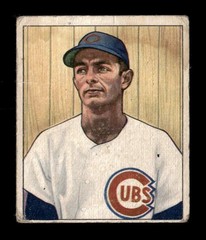 1950 Bowman #115 Roy Smalley FR stain Baseball Card