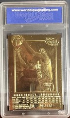 MICHAEL JORDAN 1996-97 SKYBOX EX-2000 CREDENTIALS GOLD AUTO WCG 10 Q1300