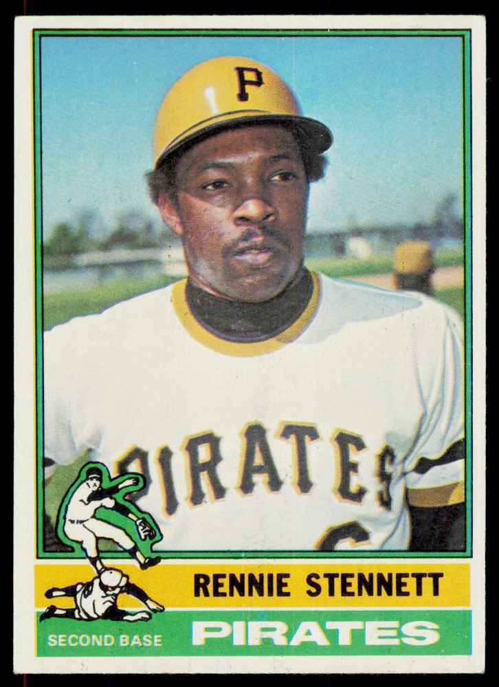 1976 Topps Rennie Stennett 425 Pittsburgh Pirates