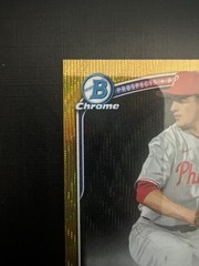 2025 Bowman Draft – Chrome 1st Autographs Cade Obermueller #CPA-CO Gold /50