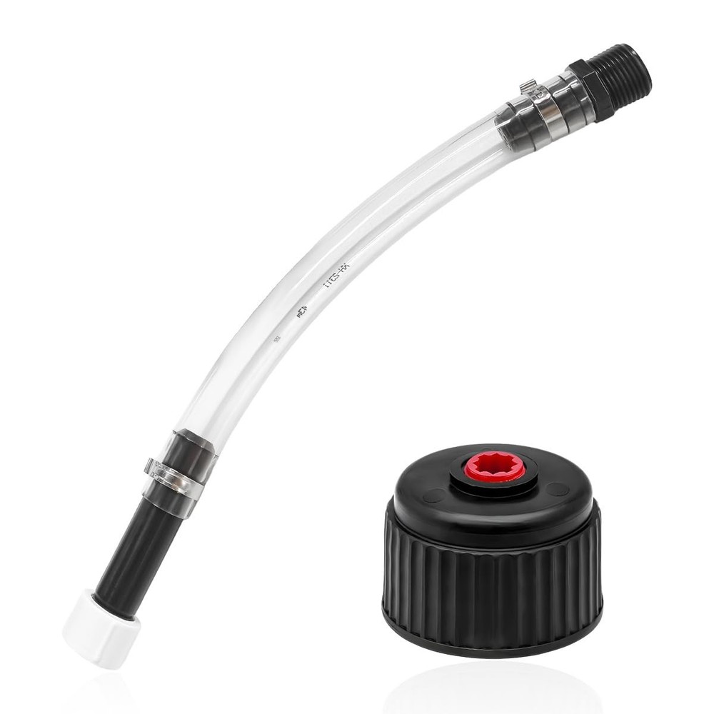 Wevdn 2 PCS Gas Cans Racing Fuel Jug Hose & Cap 3042, 5 Gallon Racing Gas Tank F