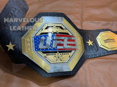 New UFC Freedom Legacy 250 Championship Belt Replica Title 4mm Brass Adult Size