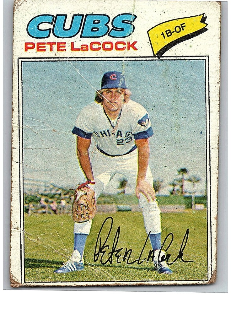 1977 Topps Baseball Card Single – #561 Pete LaCock A2