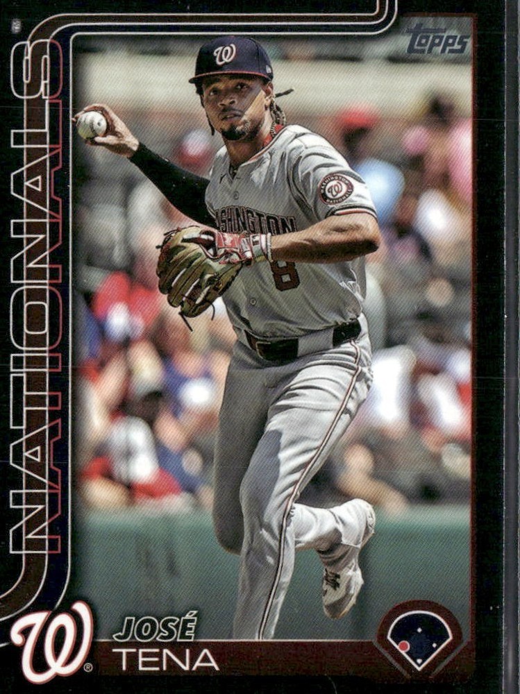 2025 Topps Series 2 – Jose Tena #552 Black /74