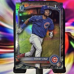 2025 Bowman Chrome – Prospects Ronny Cruz, Ronny Cruz #BCP-213 Sunflower…