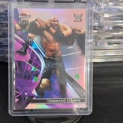 2021 Topps Finest #98 Tommaso Ciampa Parallel Rose Gold /75 WWE