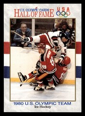 1980 U.S. Olympic Team 1991 Impel U.S. Olympic Hall of Fame #67 USA