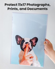 11 x 17 Toploader 10 Pack, 15 Mil Rigid PVC Sheet Protectors | 47PT, Protective
