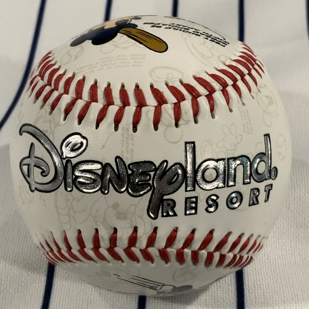 Walt Disneyland Resort Mickey Mouse Sketches Baseball Ball Souvenir Promotional