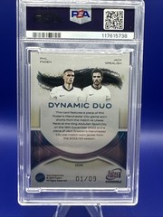 2025 Futera Incredible PHIL FODEN + JACK GREALISH Dynamic Duos Match Worn PSA 10