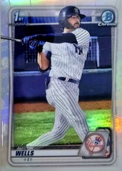 2020 Bowman Draft – Chrome Austin Wells #BD-56 Refractor (RC)