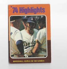 1975 TOPPS Baseball U-PICK Complete Your Set (Commons) #6-250 VG-EX