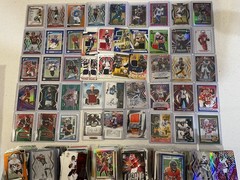 Huge NFL Football Card Lot X 930 Numbered / Auto / Inserts / Jersey / RC/ Base
