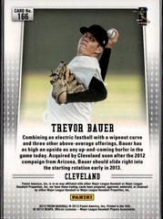 2012 Panini Prizm #166 Trevor Bauer