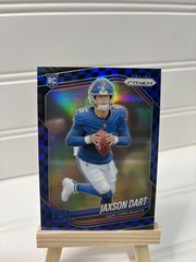 2025 Panini Prizm JAXSON DART SSP Black & Blue Checkerboard RC Color Match Clean