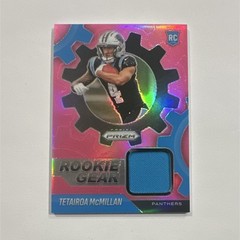 Panini Prizm 2025 Tetairoa McMillan Rookie Gear Pink Prizm Panthers RGR-TMC