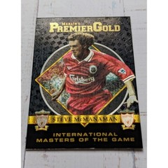 Steve McManaman Merlin Premier Gold 1996-97 International Masters Of The Game