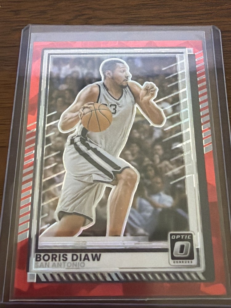 2025-26 Panini Donruss – Optic Boris Diaw #165 Red Cracked Ice Prizm