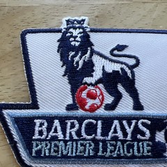 Barclays Premier League Woven Iron-on Soccer Patch