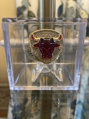 1993 Chicago Bulls Championship Ring w/Showcase Cube Michael Jordan USA SHIP