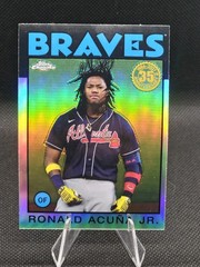 2021 Topps Chrome – 1986 Topps Baseball Ronald Acuña Jr. #86BC-3