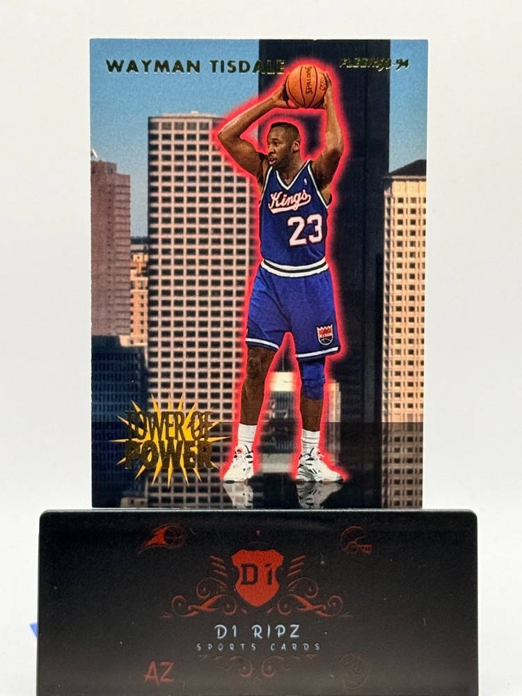 1993-94 Fleer – Tower of Power – Wayman Tisdale #28