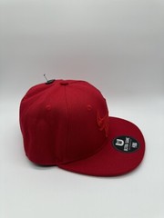Chicago Bulls Hat Cap Red One Size Snap Back Basketball NBA Sports Casual Adult