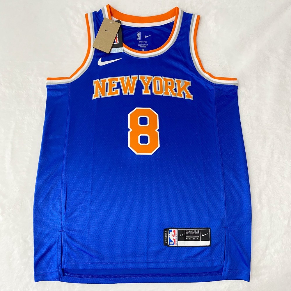 OG Anunoby #8 Blue Jersey Heat-Pressed S-2XL