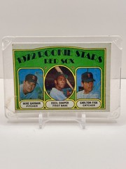 1972 Topps #79 Red Sox 1972 Rookie Stars (Garman / Cooper / Fisk)