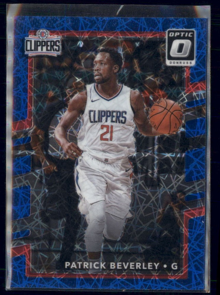2017-18 Donruss Optic – Patrick Beverley Blue Velocity #61