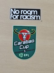 SOCCER PATCH SET CARABAO CUP ANY TEAM BADGE WINNER GOLD NEW CASTLE #35