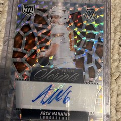 Panini 2025 Mosaic Arch Manning Texas Longhorns Future Scripts Auto FSC-AMG