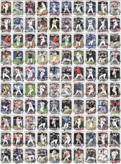 2025 Bowman Draft – Partial Set Lot of 100 Baseball MLB Cards