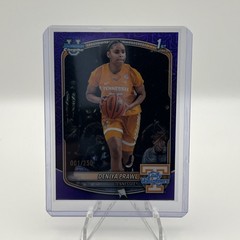 Deniya Prawl Purple Mojo Refractor 2025-26 Bowman Chrome U Tennessee Sp /250 1st