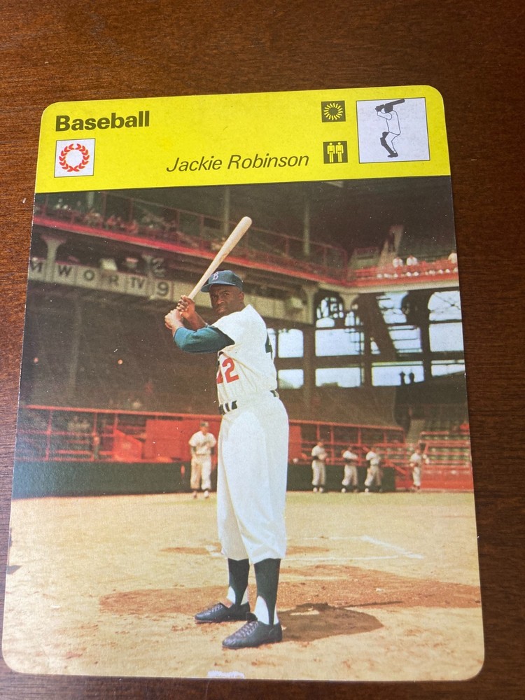 1977-79 Sportscasters Jackie Robinson