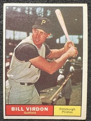 1961 TOPPS BILL VIRDON (PITTSBURGH PIRATES) #70 EX OC