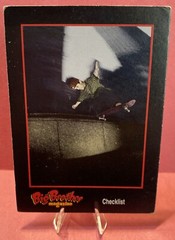 1993 Big Brother Skateboard Magazine Checklist Rookie Trading Card Pancho Moler