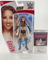 Chelsea Green Signed WWE Mattel Basic CHASE Wrestling Figure Autograph JSA COA