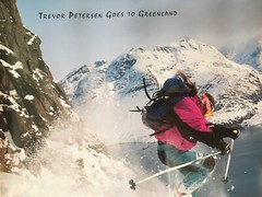 Vintage Original ROSSIGNOL Trevor Petersen Goes To Greenland Ski Poster