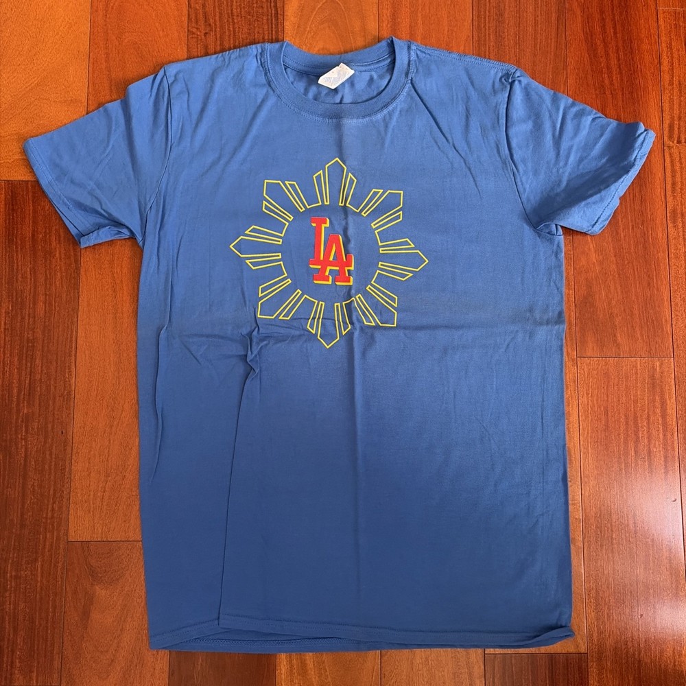 Vintage Los Angeles Dodgers Filipino Heritage Night 2016 T-Shirt Large