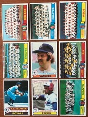 1979 TOPPS BASEBALL Pick your own commons (5/$1) and Stars set break